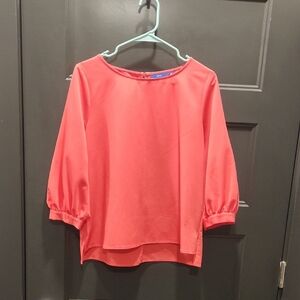 Apt. 9 Vibrant Coral Blouse